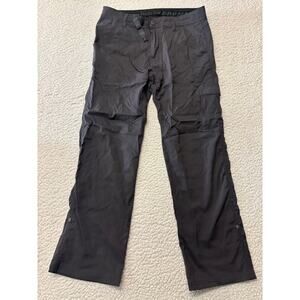 PrAna Mens Roll Up Hiking Pants Size 32